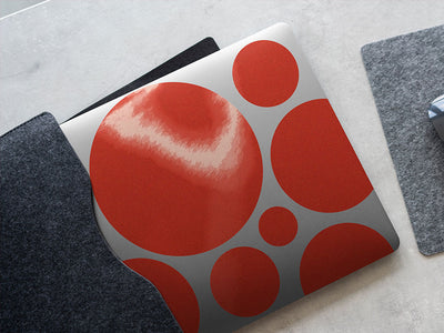 ORALITE 5600 Red Reflective DIY Laptop Stickers