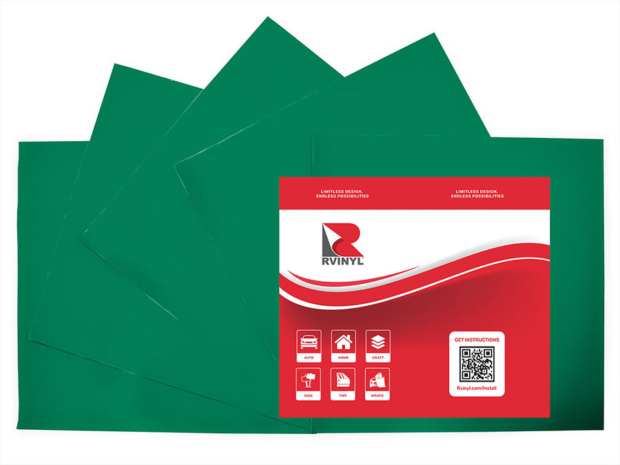 ORACAL 631 Green Craft Vinyl Sheet Pack