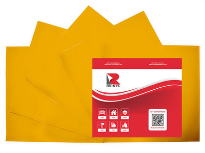 ORACAL 651 Signal Yellow Craft Vinyl Sheet Pack