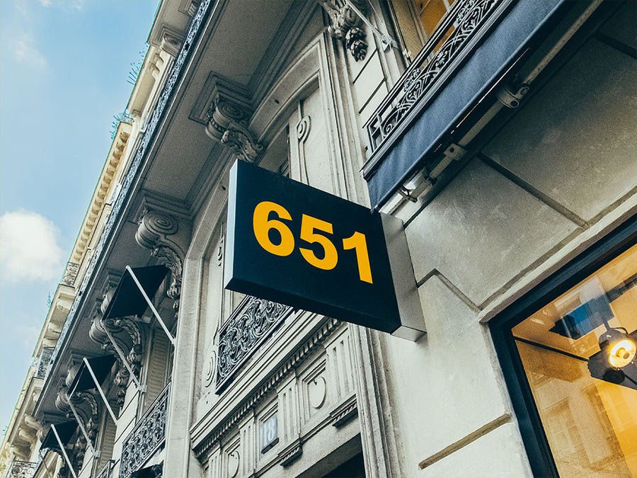 ORACAL 651 Signal Yellow Sign Vinyl