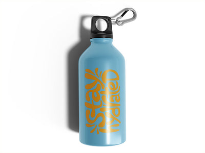 ORACAL 651 Signal Yellow Water Bottle DIY Stickers