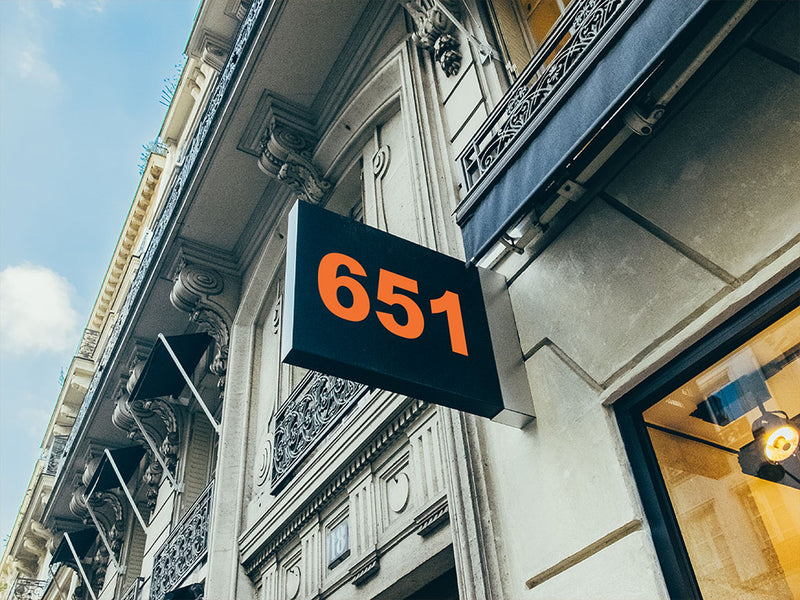 ORACAL 651 Light Orange Sign Vinyl