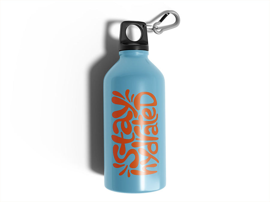 ORACAL 651 Light Orange Water Bottle DIY Stickers