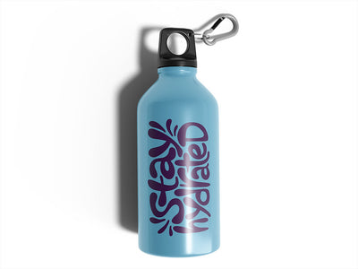 ORACAL 651 Violet Water Bottle DIY Stickers