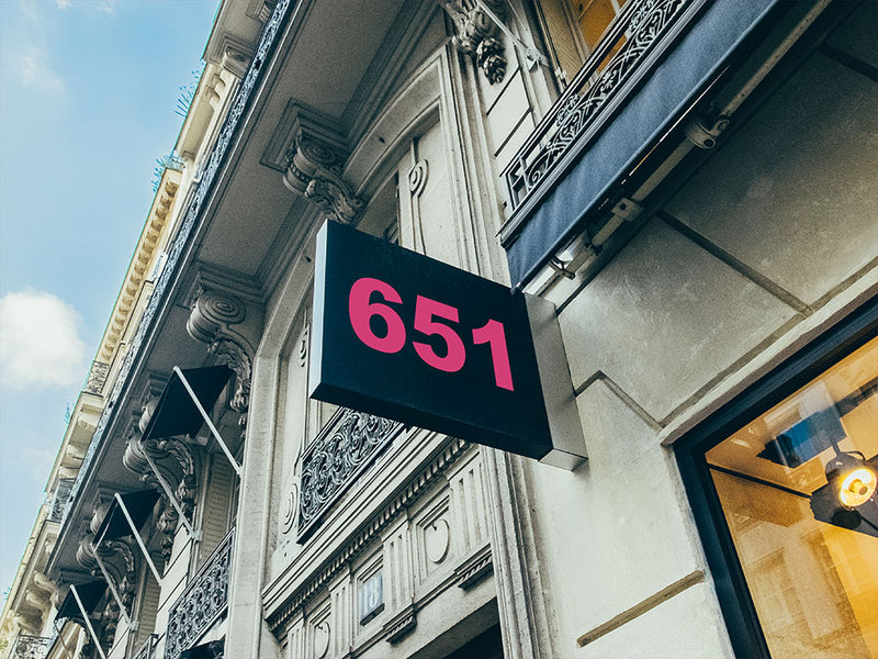 ORACAL 651 Pink Sign Vinyl