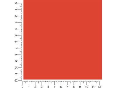 ORACAL 651 Orange Red 1ft x 1ft Craft Sheets