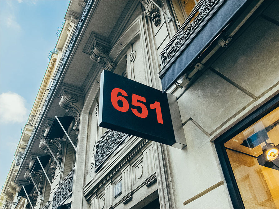 ORACAL 651 Orange Red Sign Vinyl