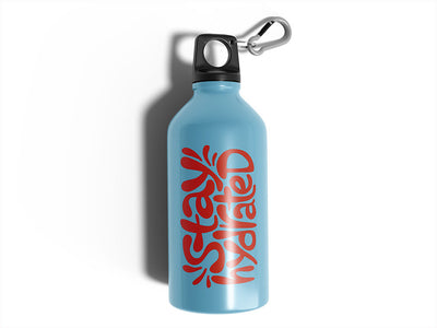 ORACAL 651 Orange Red Water Bottle DIY Stickers