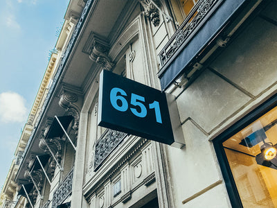 ORACAL 651 Ice Blue Sign Vinyl