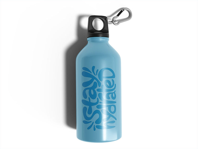 ORACAL 651 Ice Blue Water Bottle DIY Stickers
