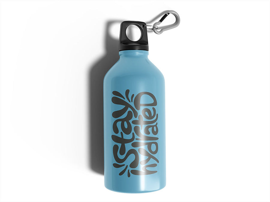 ORACAL 651 Grey Water Bottle DIY Stickers