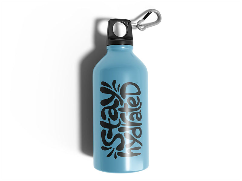ORACAL 651 Dark Grey Water Bottle DIY Stickers