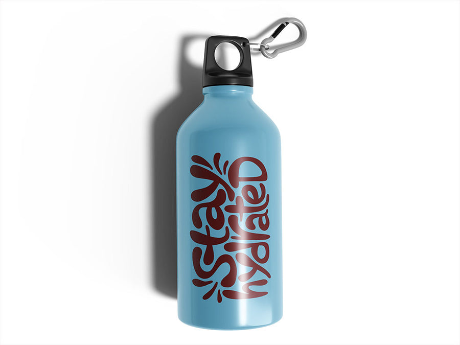 ORACAL 651 Burgundy Water Bottle DIY Stickers