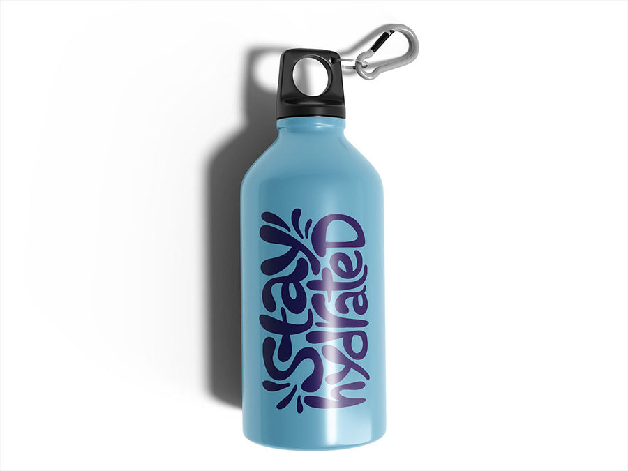 ORACAL 651 Purple Water Bottle DIY Stickers
