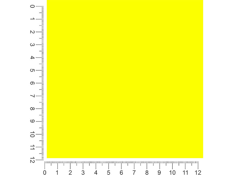 ORACAL 6510 Yellow Fluorescent 1ft x 1ft Craft Sheets