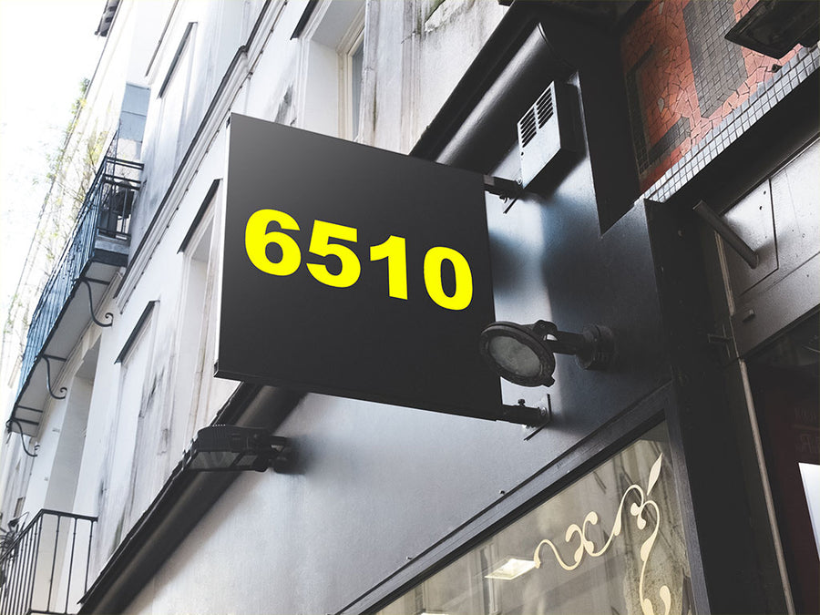 ORACAL 6510 Yellow Fluorescent Sign Vinyl