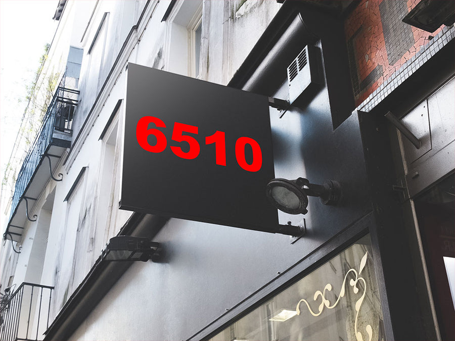 ORACAL 6510 Red Fluorescent Sign Vinyl