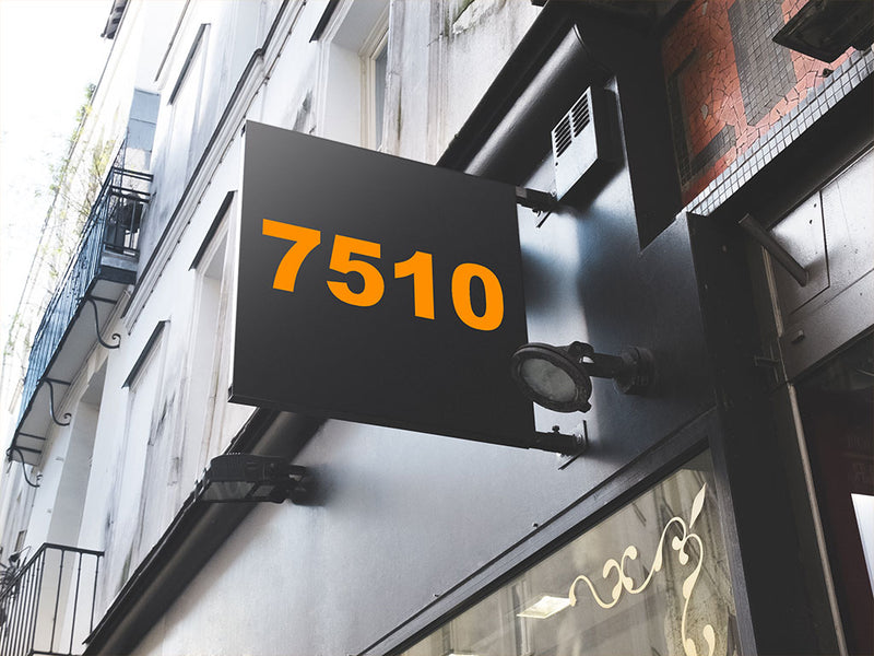 ORACAL 7510 Orange Fluorescent Premium Sign Vinyl