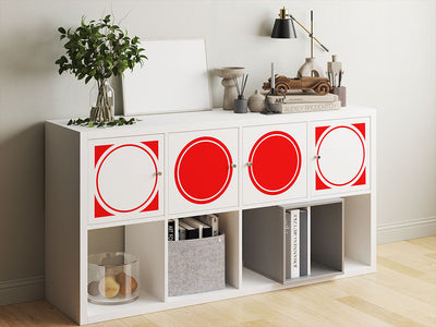 ORACAL 7510 Red Fluorescent DIY Furniture Stickers