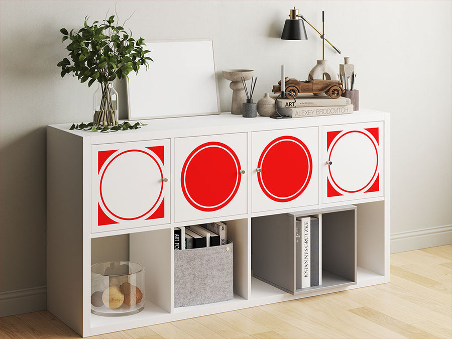 ORACAL 7510 Red Fluorescent DIY Furniture Stickers
