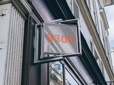 ORACAL 8300 Orange Transparent Sign Vinyl