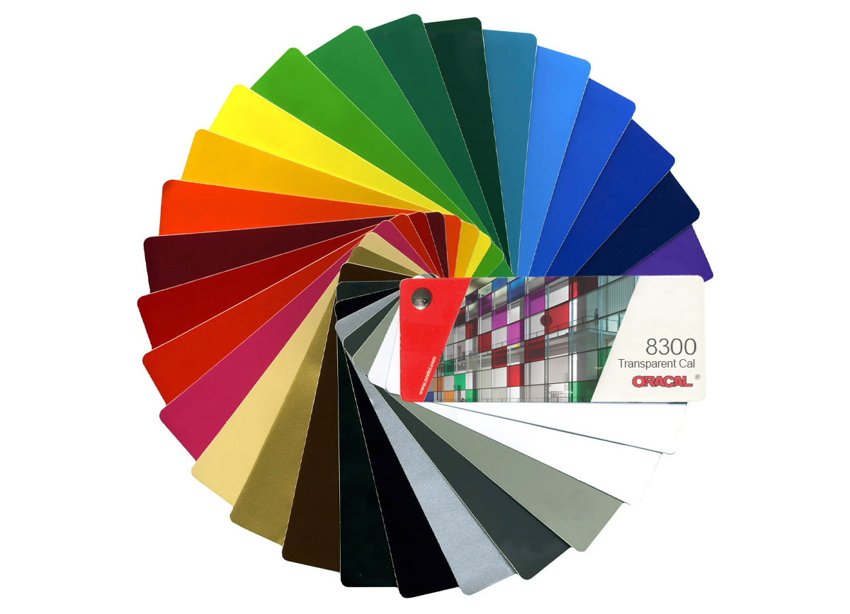 archivio プルオーバー グリーン 36 ORACAL® 8300 Transparent Calendered Film Sample Swatches – Rvinyl