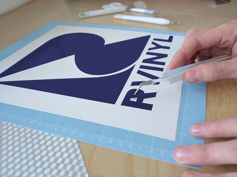 ORACAL 8500 Dark Blue Translucent Easy Weed Craft Vinyl