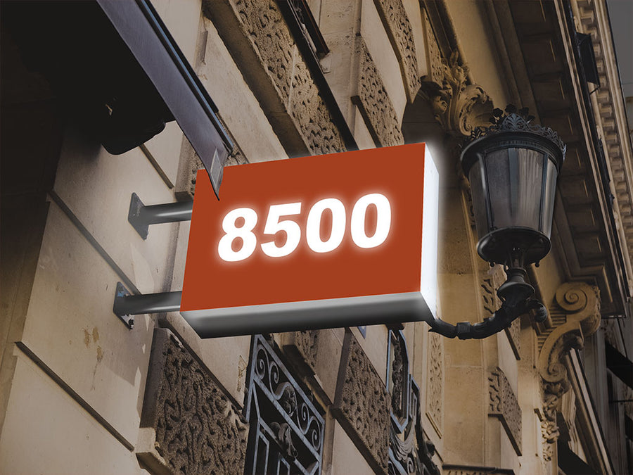 ORACAL 8500 Orange Translucent Sign Vinyl