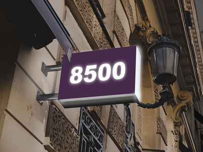 ORACAL 8500 Violet Translucent Sign Vinyl