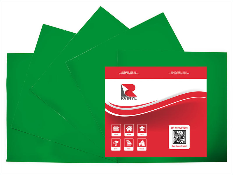 ORACAL 8500 Light Green Translucent Craft Vinyl Sheet Pack