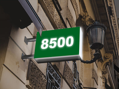 ORACAL 8500 Light Green Translucent Sign Vinyl