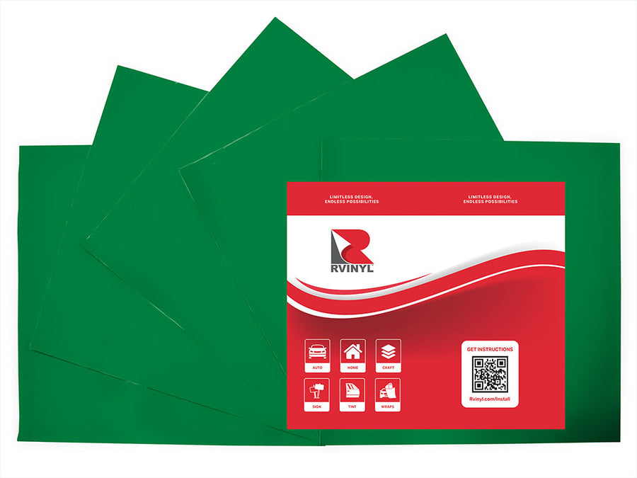 ORACAL 8500 Emerald Translucent Craft Vinyl Sheet Pack
