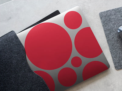 ORACAL 8500 Coral Red Translucent DIY Laptop Stickers