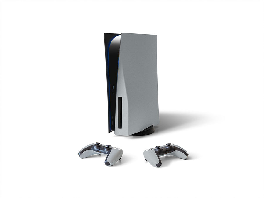ORACAL 8510 Silver Fine Etched Sony PS5 DIY Skin