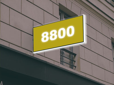 ORACAL 8800 Brimstone Yellow Translucent Sign Vinyl