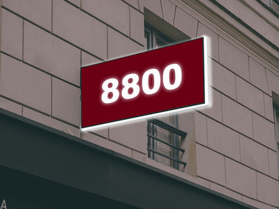 ORACAL 8800 Dark Red Translucent Sign Vinyl