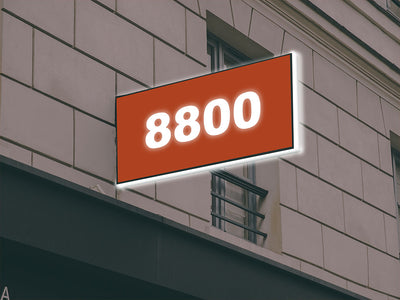 ORACAL 8800 Orange Translucent Sign Vinyl
