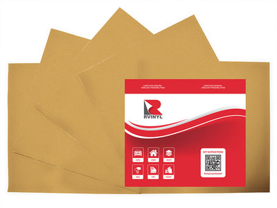 ORACAL 8800 Gold Metallic Translucent Craft Vinyl Sheet Pack