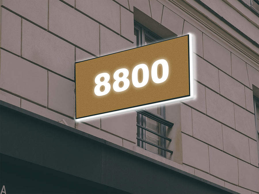 ORACAL 8800 Gold Metallic Translucent Sign Vinyl