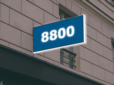 ORACAL 8800 Fjord Blue Translucent Sign Vinyl