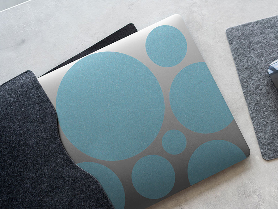 ORACAL 8810 Ice Blue Frosted DIY Laptop Stickers