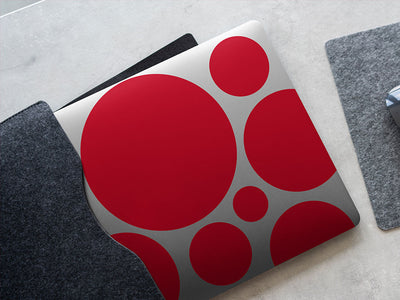 Oracal 951 Cardinal Red DIY Laptop Stickers
