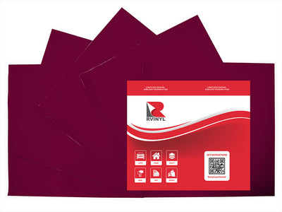 Oracal 951 Bordeaux Craft Vinyl Sheet Pack