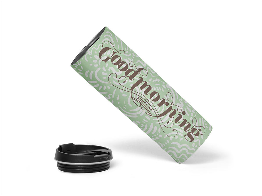 Oracal 951 Brown Water Bottle DIY Stickers