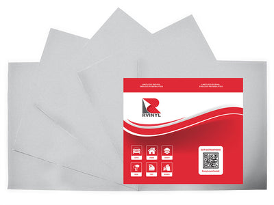 Oracal 951 Silver Gray Craft Vinyl Sheet Pack
