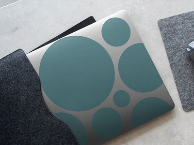 Oracal 951 Blue Gray Metallic DIY Laptop Stickers