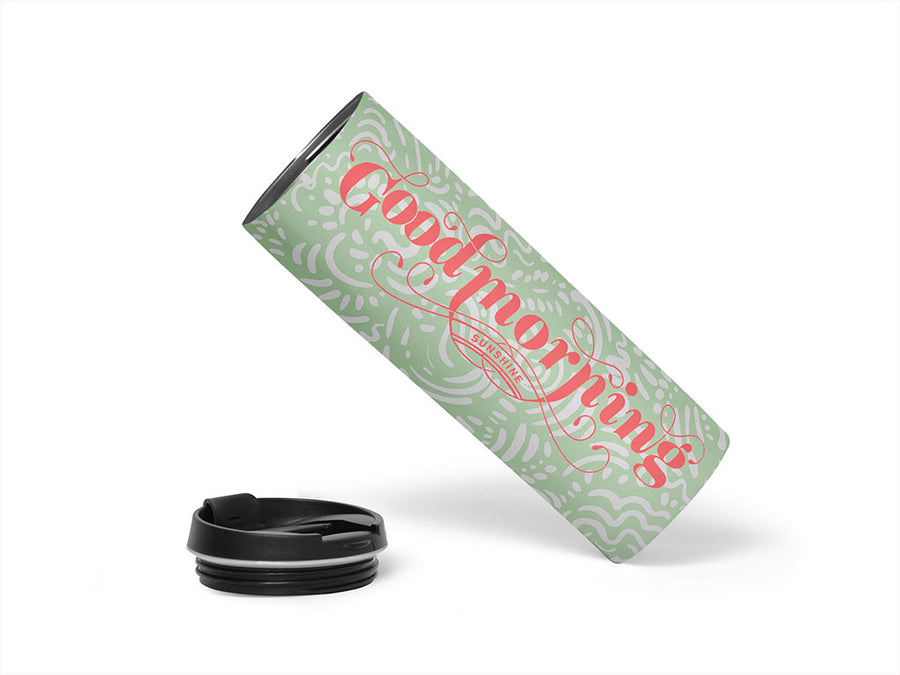 Oracal 951 Red Coral Water Bottle DIY Stickers