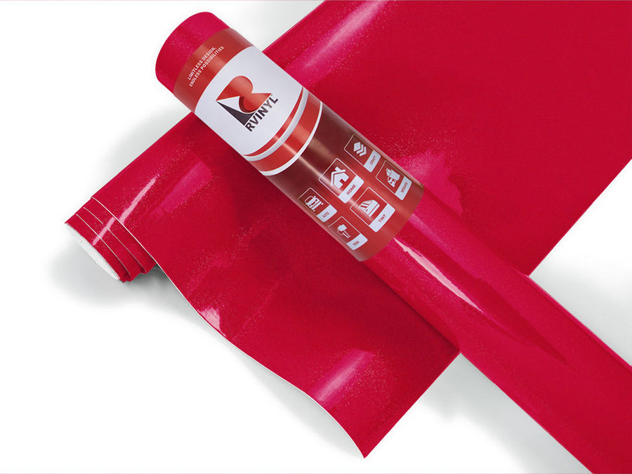 Oracal 951 Red Metallic Craft Vinyl Roll