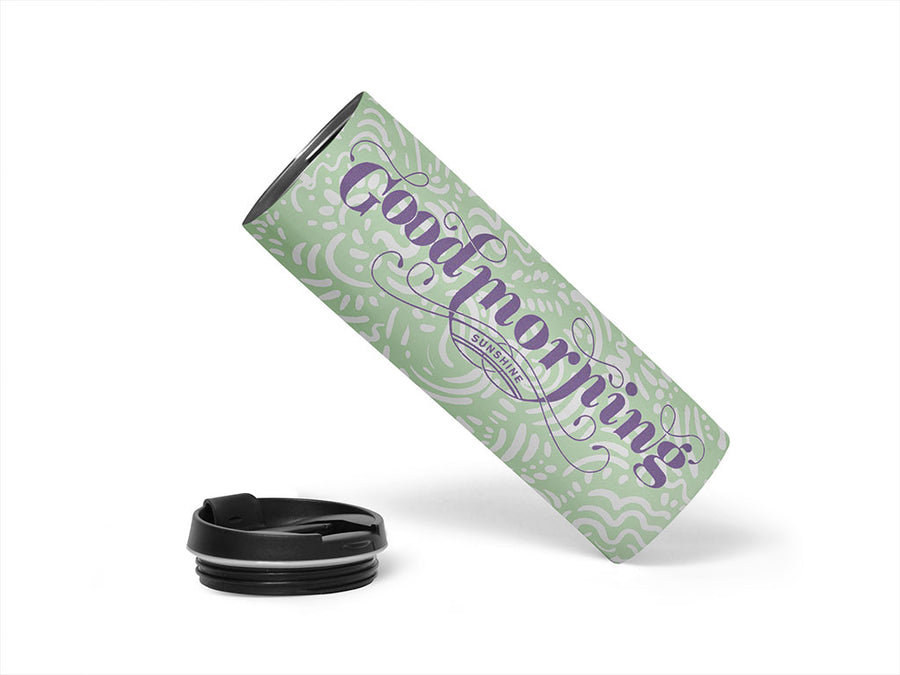 Oracal 951 Violet Metallic Water Bottle DIY Stickers