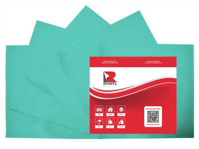 Oracal 951 Mint Blue Craft Vinyl Sheet Pack
